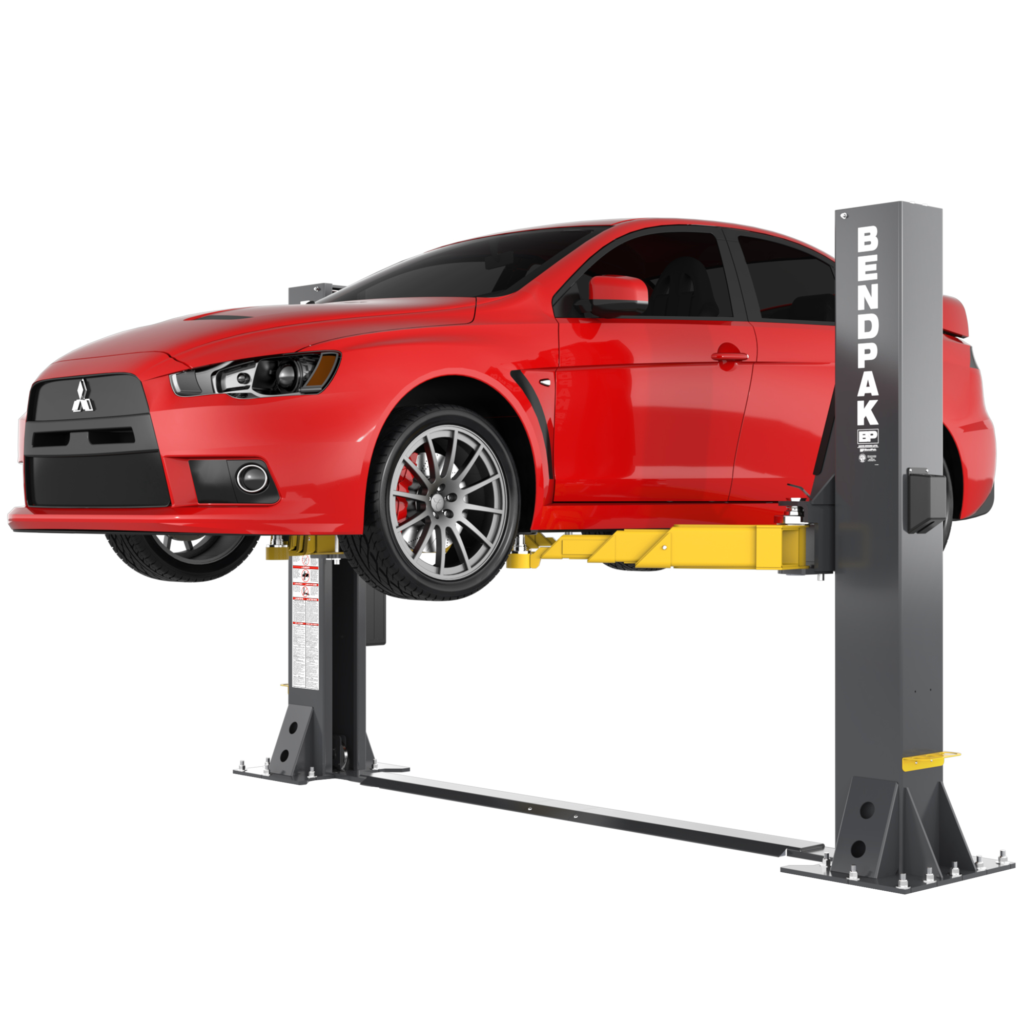 BendPak, 12000lb Capacity Short-Rise Lift, Capacity 10000 lb, Max. Rise 3.8 ft, Horsepower 5 HP, Model# 10AP-SRT